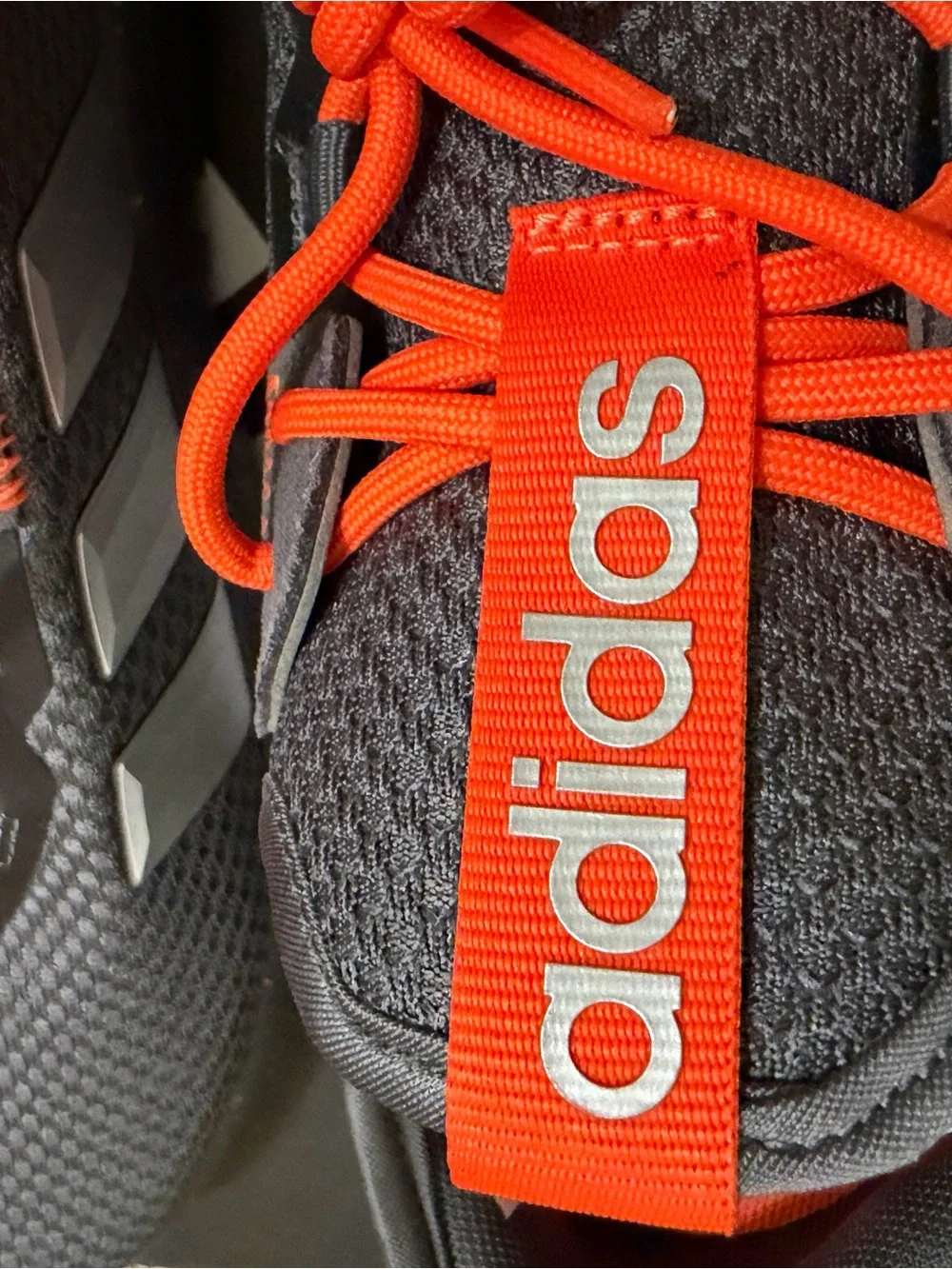Adidas Kaptir Youth 6.5 Women’s 7/7.5 Grey with Orange Brand New